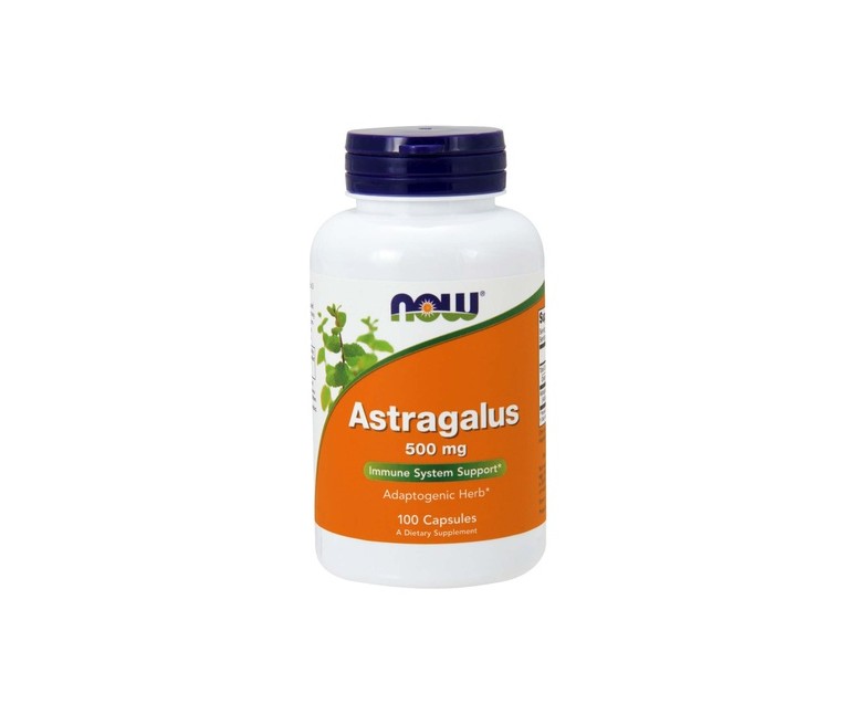 Astrágalo 500 mg 100 cápsulas (500mg) NOW Foods
