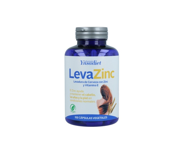 LevaZinc 225 cápsulas de 350mg Ynsadiet