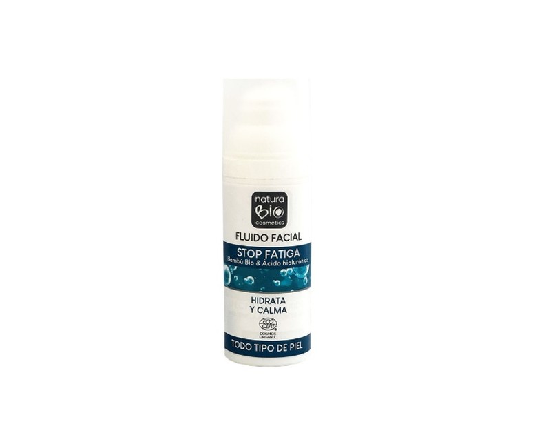 Fluido facial stop fatiga 50 ml NaturaBIO Cosmetics