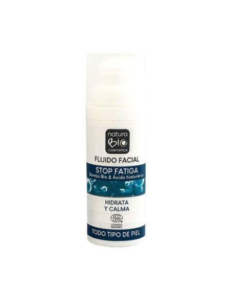 Fluido facial stop fatiga 50 ml NaturaBIO Cosmetics