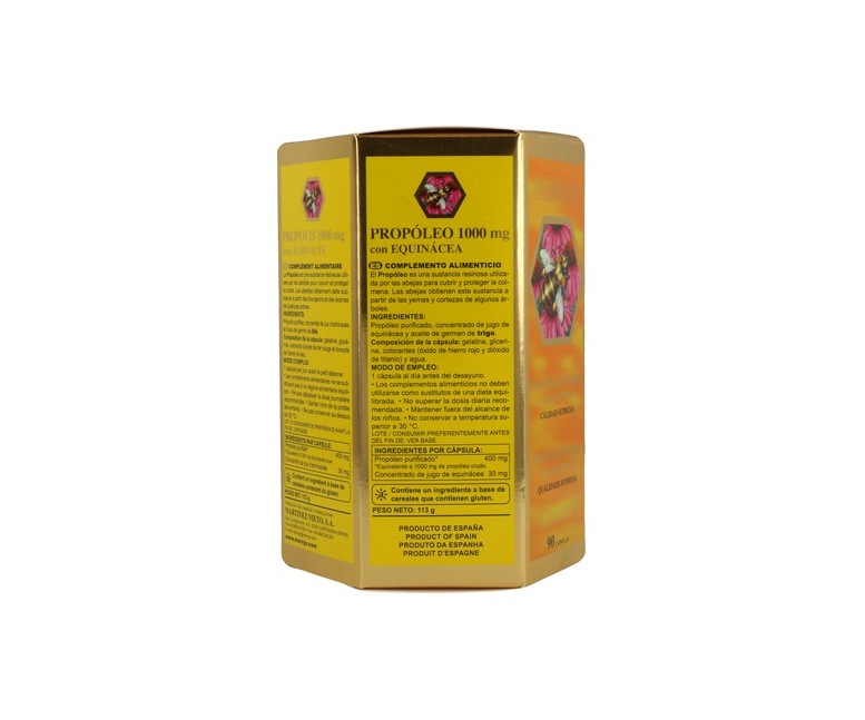 Propóleo con Echinácea 90 cápsulas de 1000mg MARNYS®