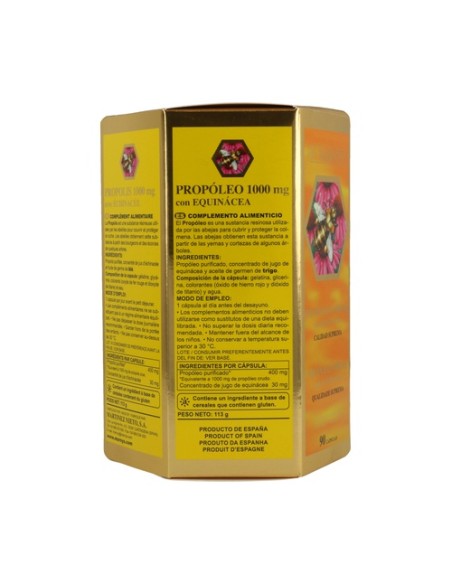Propóleo con Echinácea 90 cápsulas de 1000mg MARNYS®