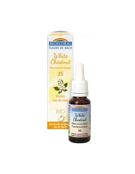 Castaño Blanco Orgánico 20 ml de elixir floral Biofloral