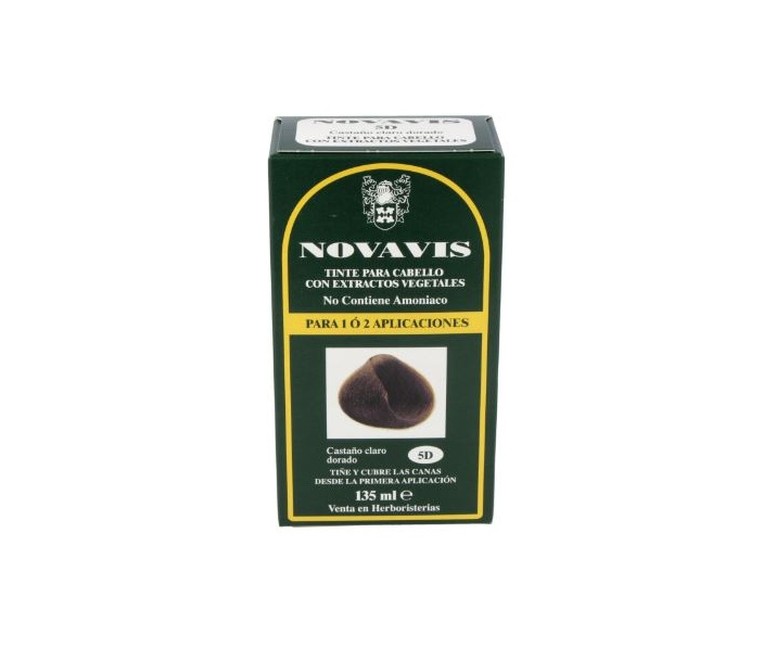 Tinte 5d castaño claro dorado 135 ml Novavis