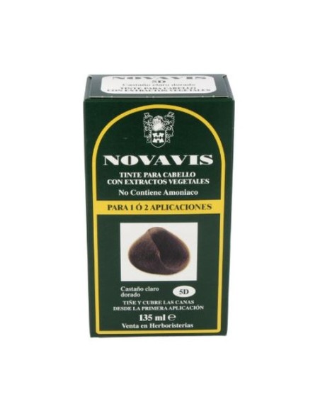 Tinte 5d castaño claro dorado 135 ml Novavis