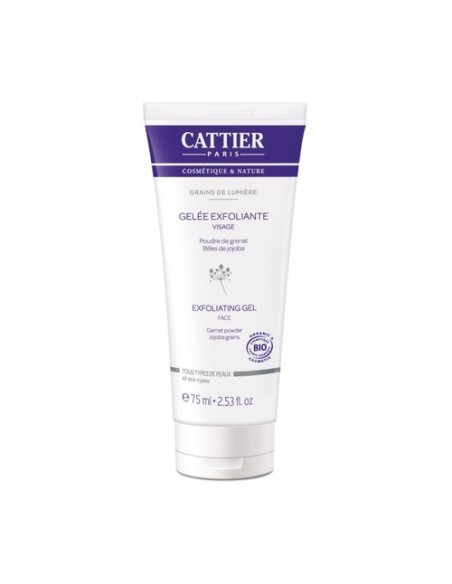 Gel exfoliante facial Bio 75 ml de gel Cattier