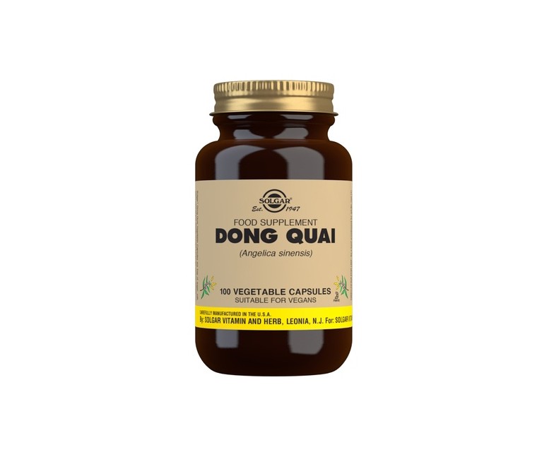 Dong Quai (Angelica sinensis) 100 cápsulas vegetales Solgar