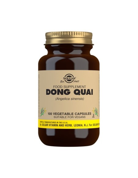 Dong Quai (Angelica sinensis) 100 cápsulas vegetales Solgar