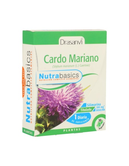 Nutrabasics Cardo Mariano 30 cápsulas Drasanvi