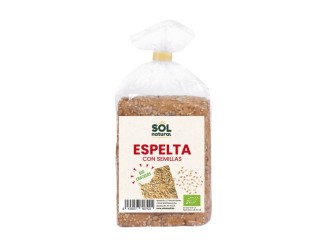 Crackers de espelta con semillas Bio