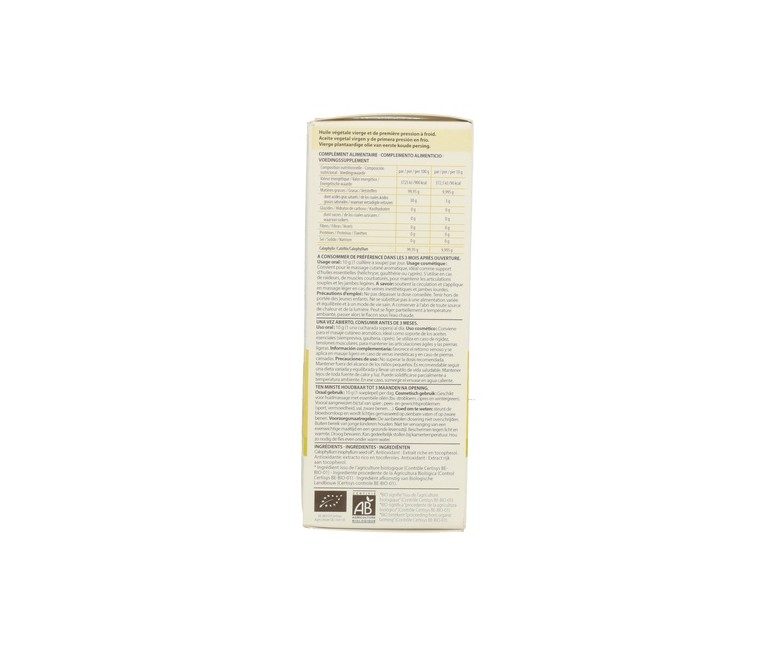 Calófilo Aceite Vegetal Bio 50 ml de aceite Pranarom