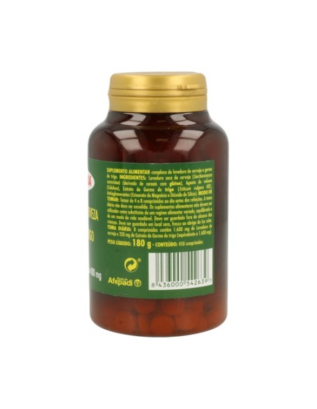 Levadura De Cerveza + Germen De Trigo 450 comprimidos Integralia