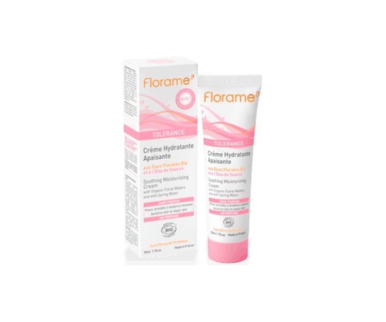Crema hidratante calmante 50 ml de crema Florame