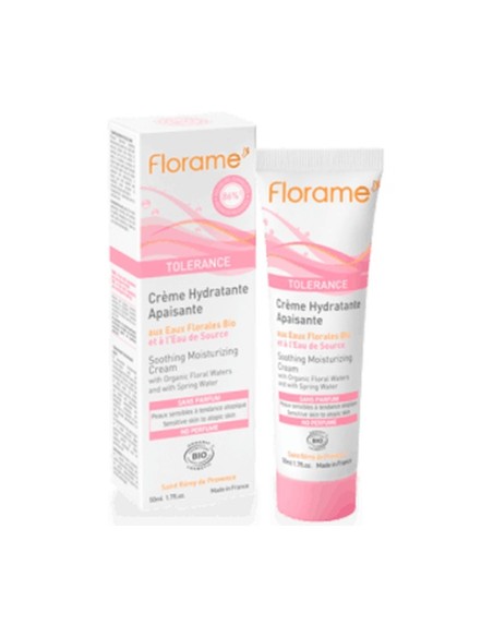 Crema hidratante calmante 50 ml de crema Florame