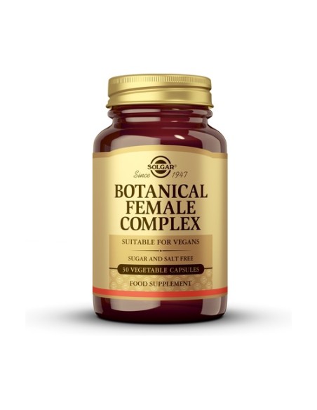 Botanical Female Complex (Complejo para la mujer) 30 cápsulas vegetales Solgar