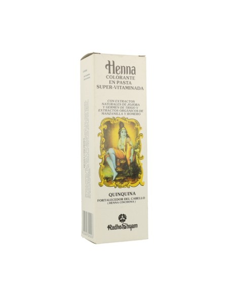 Henna Quinquina Fortalecedora Pasta 200 ml Radhe Shyam
