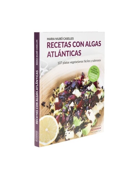 Libro recetas con algas atlánticas 1 unidad Algamar