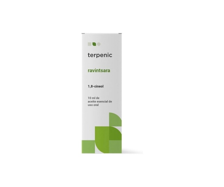 Aceite esencial alimentario de Ravintsara Bio 10 ml de aceite esencial Terpenic
