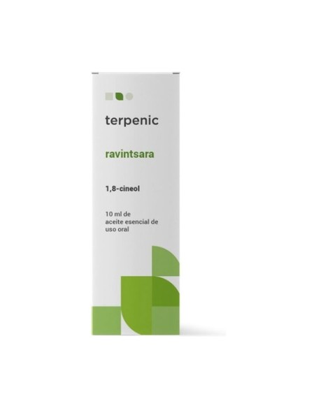 Aceite esencial alimentario de Ravintsara Bio 10 ml de aceite esencial Terpenic