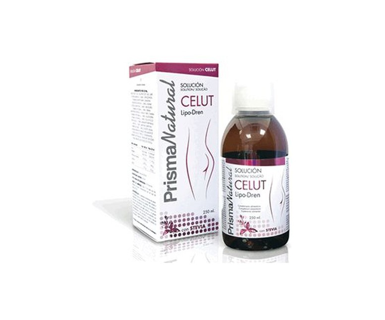 Solución Celut Lipo-Dren 250 ml de crema Prisma Natural