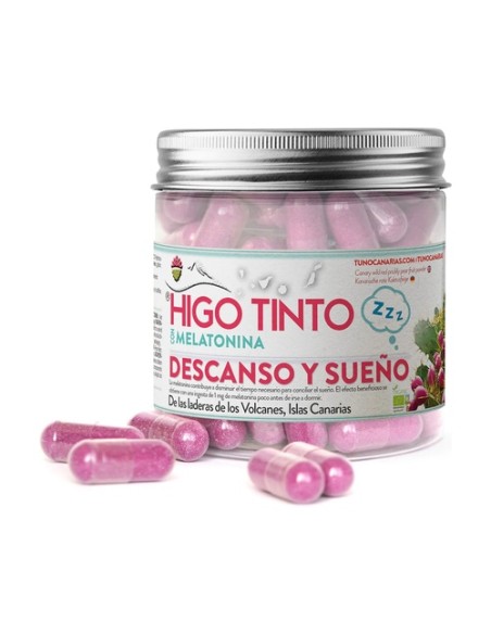 Cápsulas de higo tinto con melatonina 90 cápsulas Higo Tinto