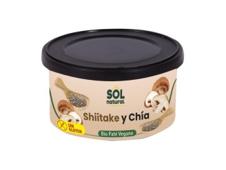 Paté vegano de shiitake y chía Bio