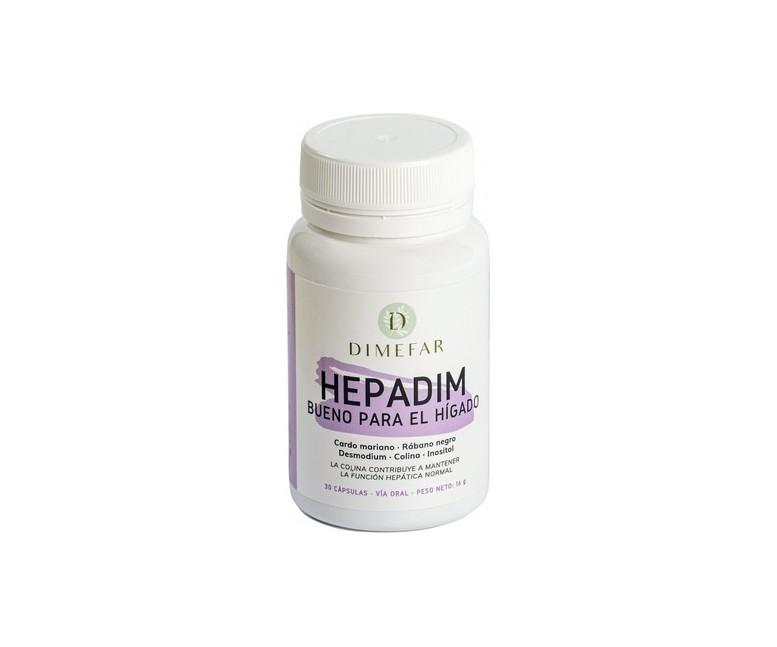 Hepadim bueno para el hígado 30 cápsulas Dimefar