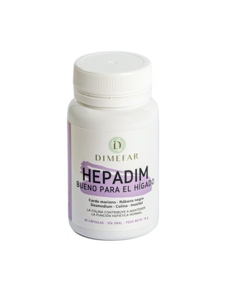 Hepadim bueno para el hígado 30 cápsulas Dimefar