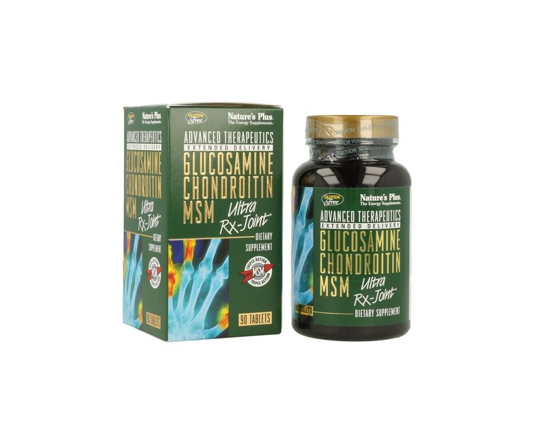 Glucosamina Chondroitin Msm Ultra Rx-Joint 90 comprimidos Natures Plus