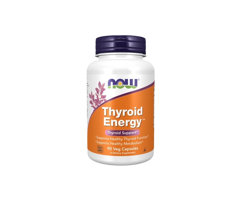 Thyroid Energy (tiroides) 90 cápsulas vegetales NOW Foods