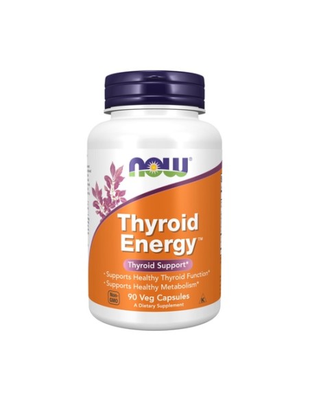 Thyroid Energy (tiroides) 90 cápsulas vegetales NOW Foods