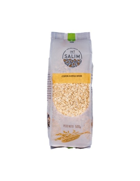 Copos Integrales Avena Minis Precocidos 500 g Int-Salim