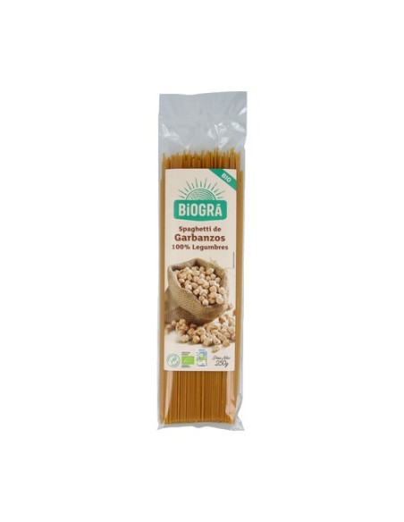 Espagueti de garbanzos Bio 250 g Biográ