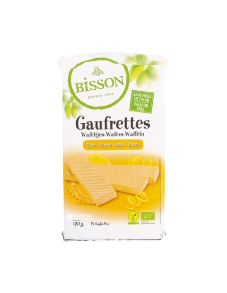 Obleas de limón 190 g (Limón) Bisson