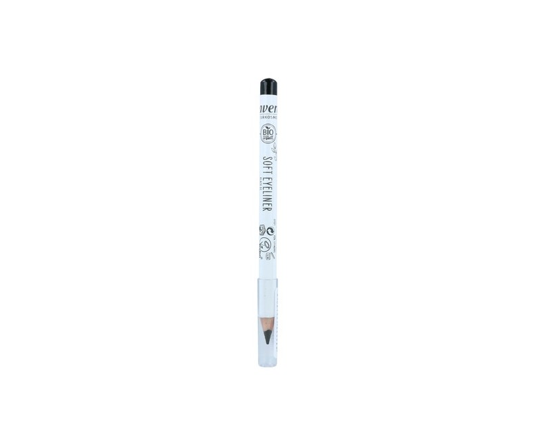 Lápiz de ojos eyeliner negro 01 1 unidad (Negro) Lavera