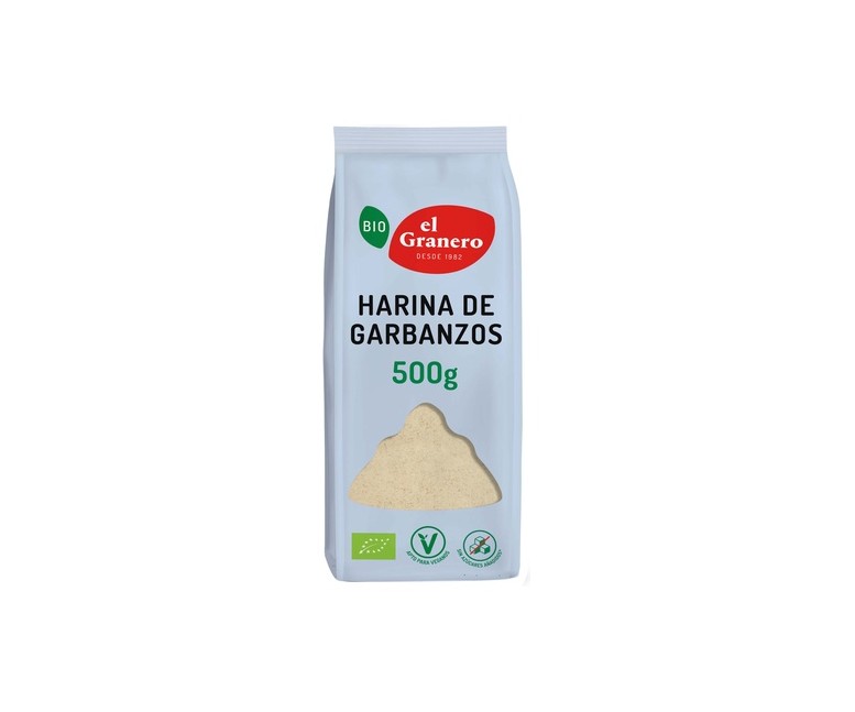 Harina de garbanzo 500 g El Granero Integral