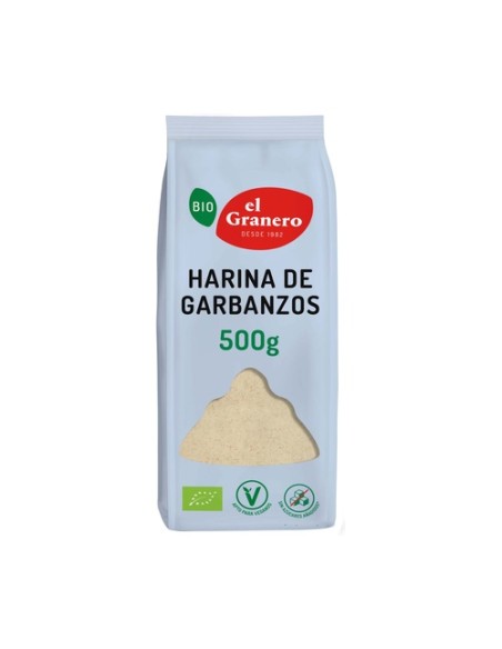 Harina de garbanzo 500 g El Granero Integral