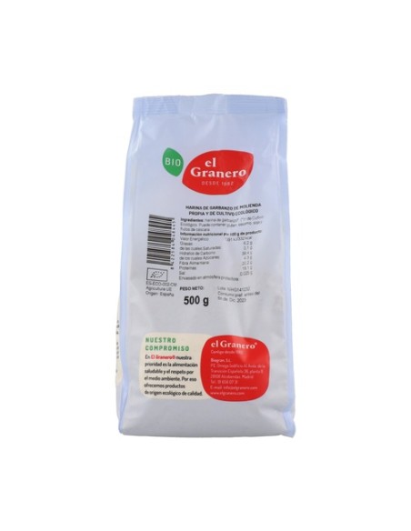 Harina de garbanzo 500 g El Granero Integral