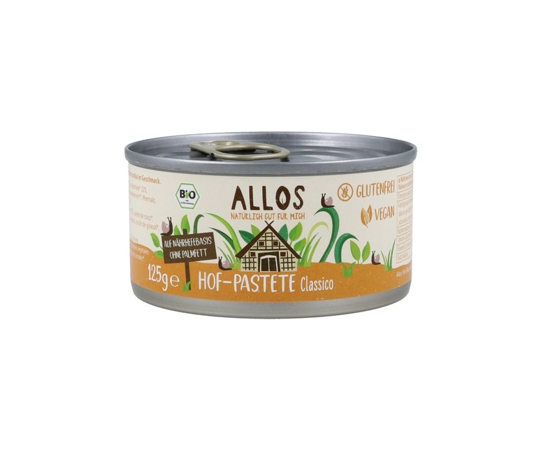 Paté Vegetal Clásico Bio 125 g Allos