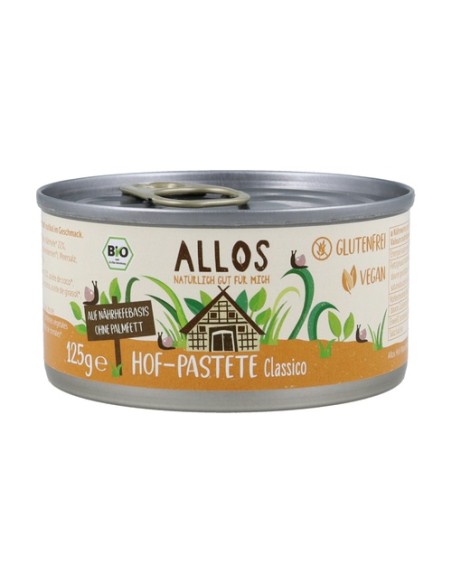 Paté Vegetal Clásico Bio 125 g Allos
