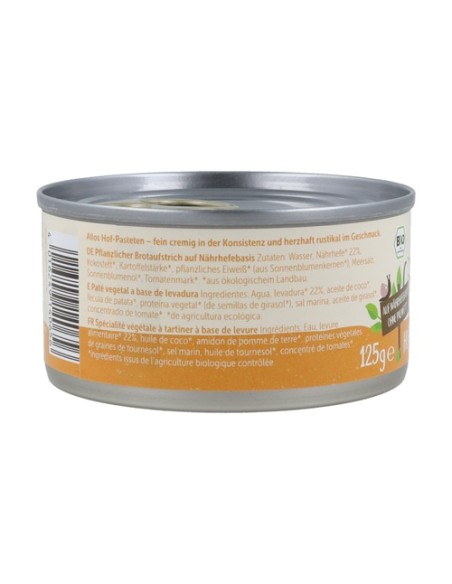 Paté Vegetal Clásico Bio 125 g Allos