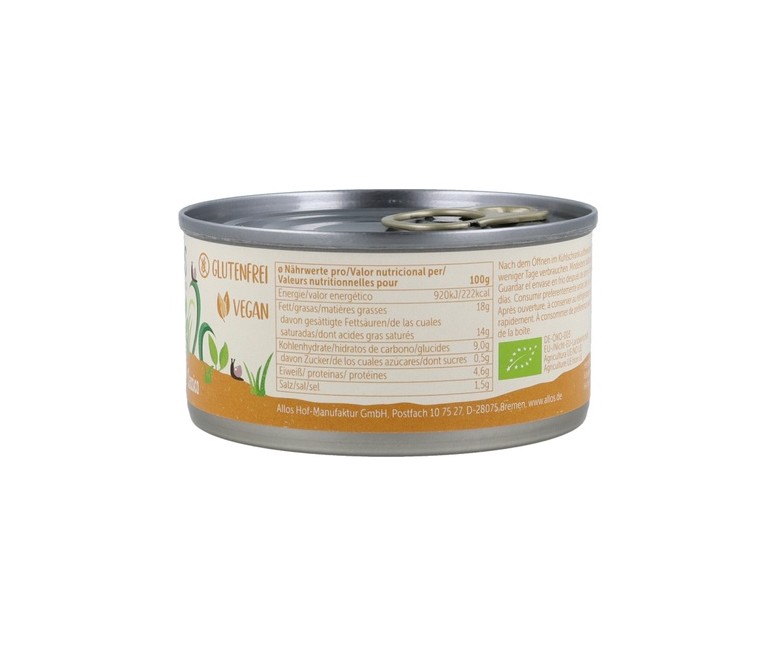 Paté Vegetal Clásico Bio 125 g Allos