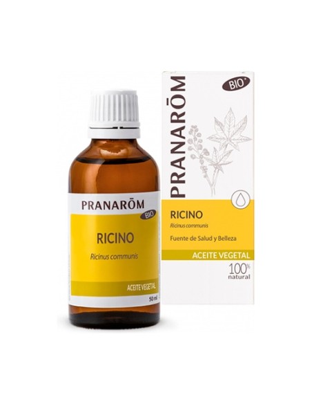 Aceite Vegetal Ricino Bio 50 ml de aceite Pranarom