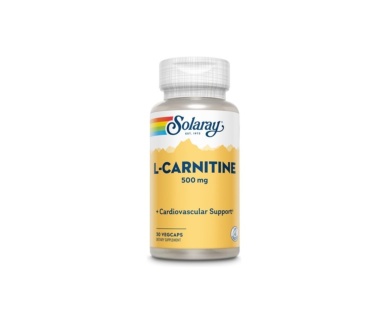 L-Carnitine 30 cápsulas vegetales de 500mg Solaray