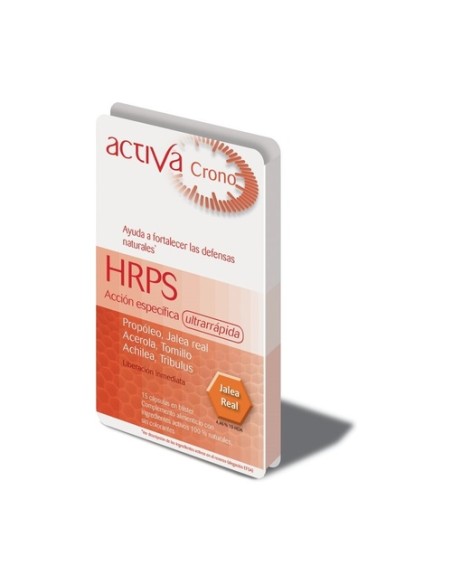 Crono hrps 15 cápsulas vegetales Activa