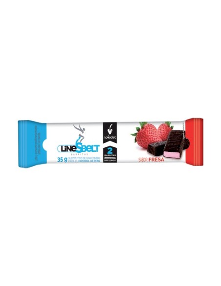 Pack Line Sbelt Fresa 24 unidades de 35 g Nova Diet