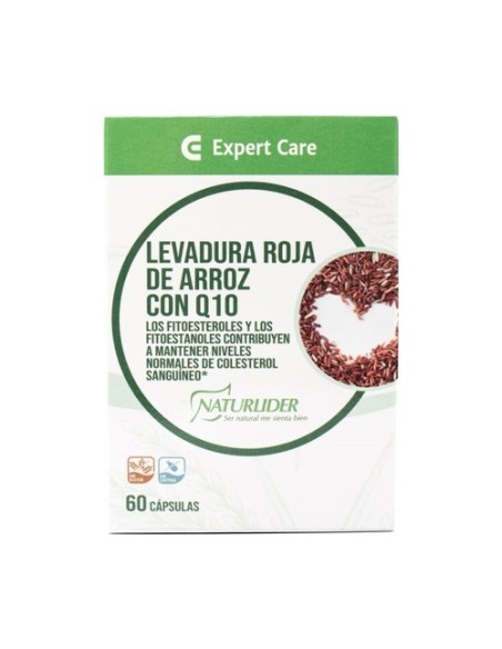 Levadura roja de arroz con Q10 estuche 60 cápsulas vegetales Naturlider