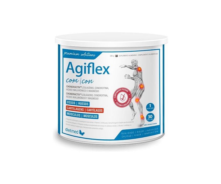 Agiflex 300 g de polvo (Naranja) Dietmed