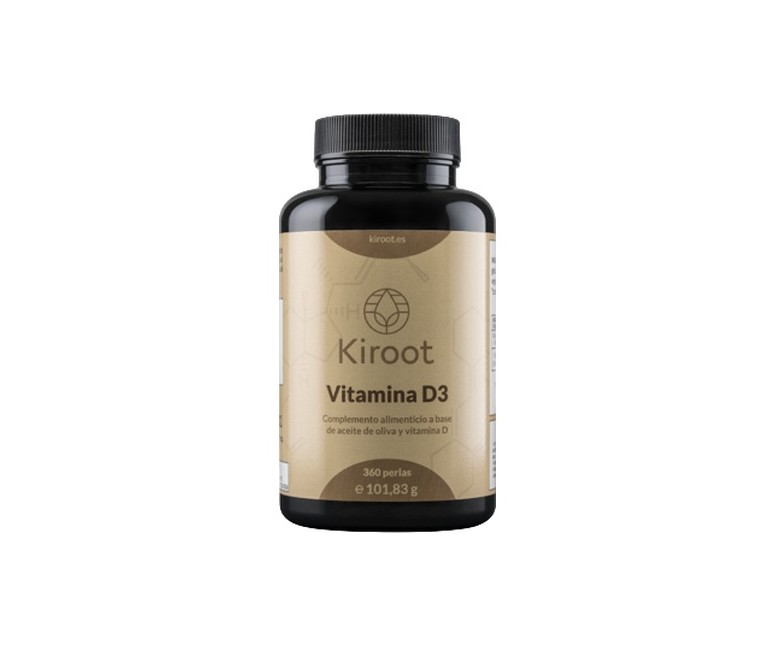 Vitamina D3 360 perlas Kiroot