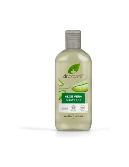 Champú Aloe vera 265 ml de gel Dr. Organic